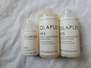 Brand New Olaplex NO 3 NO 4 NO 5 SET - Shampoo, Conditioner, Perfector- SEALED!  - Picture 1 of 3