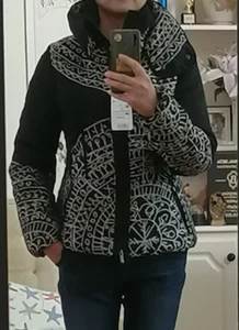 women's Desigual puffer jacket size 38 - Picture 1 of 24