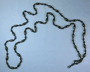 Vintage Zelluloid Perlen Trauer Muff Akkord mit Befestigungsclip - Bild 1 von 8