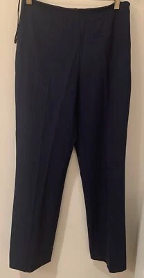 Ralph Lauren Negro Etiqueta Azul Marino Pantalón Elástico Cremallera en Puños y Lado 8 Foto 1 de 4