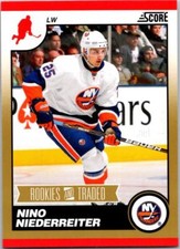 NINO NIEDERREITER 2010-11 Score Rookies and Traded Gold #568 (FREE SHIPPING)D