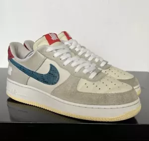 NIKE X UNDEFEATED Air Force 1 Low SP '5 On It' UK taglia 8 DM8461-001 - Foto 1 di 14