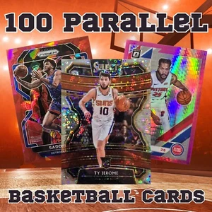 Huge Collection: 100+ Basketball Cards, Parallels, Color, Rare - Picture 1 of 1