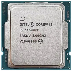 Intel Core i5-11600KF 6Cores 12Threads 125W LGA1200 SRKNV 3.90GHz CPU processor - Picture 1 of 1