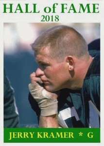 JERRY KRAMER 2018 HOF ACEO ART CARD ## BUY 5 GET 1 FREE ## or 30% OFF 12 OR MORE