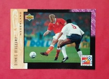 DENNIS BERGKAMP #UD24 HOLLANDE WORLD CUP USA 94 UPPER DECK