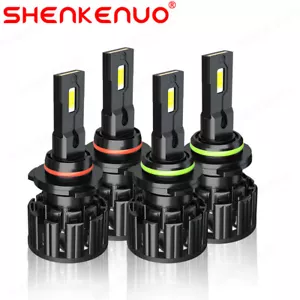 Combo LED Headlight Bulbs 6000K For Mack CXN613 CXU613 CT713 GU813 High Low Beam - Picture 1 of 12