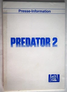 27 Presseheft PREDATOR 2 Danny Glover, Gary Busey 1991 - Picture 1 of 2