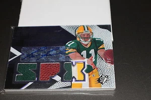 1/1 Brian Brohm 2008 SPx Auto Rookie 3 CLR Jersey Ball Card GOLD 11/25 JERSEY # - Picture 1 of 1