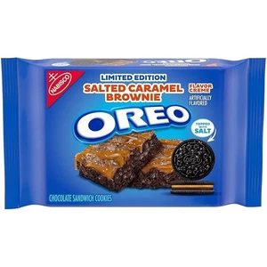 LIMITED EDITION Salted Caramel Brownie Oreo Cookies - Picture 1 of 3