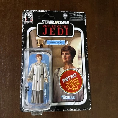 MON MOTHMA Star Wars ROTJ 40TH Retro Collection 3.75" Kenner MOC Action Figure - image 1 of 3