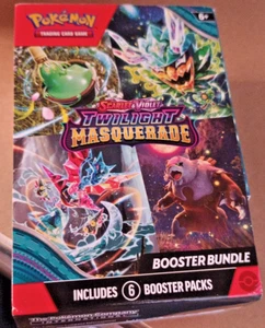 Pokemon Escarlata y Violeta Crepúsculo Mascarada-Sin marcar-Falta tarjeta de mayo-USADO - Imagen 1 de 3