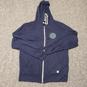 Marine Layer Afternoon Hoodie mit durchgehendem Reißverschluss hinten Grafik Herren Small blau - Bild 1 von 10