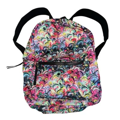 Mochila ajustable multicolor Cynthia Rowley GO mármol colorido hada femenina Foto 1 de 4