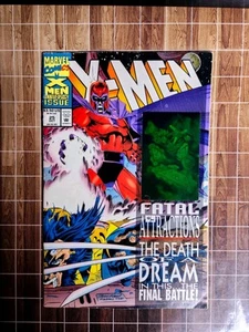 1993 X-Men #25 Fatal Attactions Hologramm Magneto rips Wolverine - Bild 1 von 20