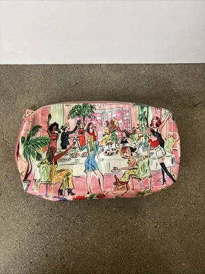 Bolsa de cosméticos/maquillaje Estee Lauder con ilustración del Día de la Madre por Mokshini Foto 1 de 4