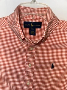 Ralph Lauren Boys Size S(8) Button Down Shirt Long Sleeve Cotton Logo - Picture 1 of 8