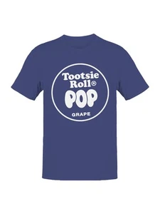 Camiseta para hombre Tootsie Roll Grape Tootsie Roll Pop con licencia oficial - Imagen 1 de 6