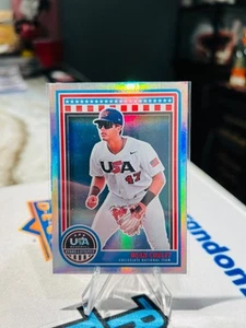 2025 Panini Stars and Stripes USA Baseball #58 Dean Curley HOLOFOIL - Bild 1 von 2