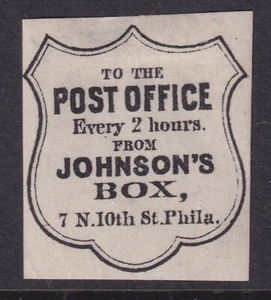 Johnson's Box Philadelphia. Forgery 6 by Taylor. Lyons CV $10.00. - Picture 1 of 1