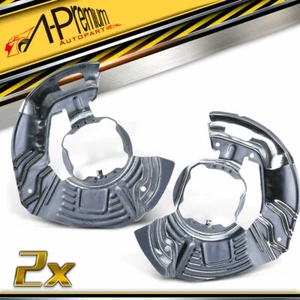 A-Premium 2x Front Side Brake Dust Splash Shield for BMW E39 525i 530i 2001-2003 - Picture 1 of 6