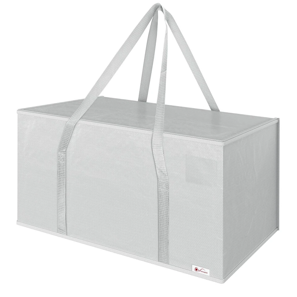 Vinsani Moving Bags 50kg 24Gal Capacity Heavy Duty Organisers Underbed Storage - Image 1 of 1
