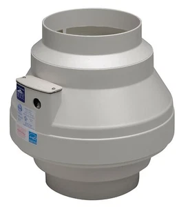 Fantech FR 110 Inline Centrifugal Duct Fan Molded Housing 4" - Picture 1 of 1