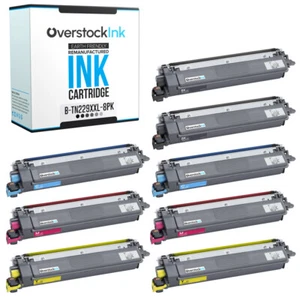 8X Compatible OSI TN-229XXL Cartridges for Brother HL-L3295CDW L8245CDW L3780CDW - Picture 1 of 1