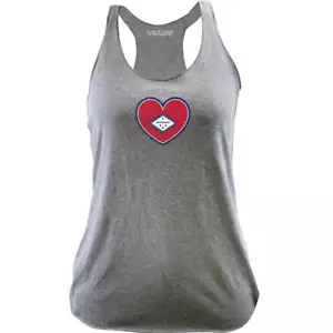 Original Ladies Arkansas Heart State Flag Racerback Tank Top - Picture 1 of 6