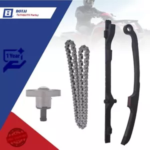 Cam Timing Chain & Guides Tensioner Assy For Honda Sportrax 400 TRX400Ex NEW - Foto 1 di 7