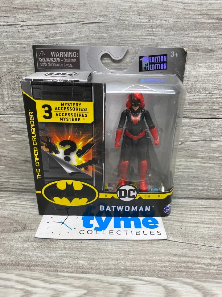 2020 DC Batwoman 4" Figure Spin Master Batman Caped Crusader 1st Edition