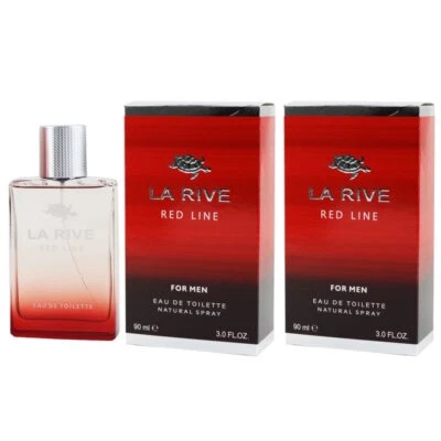 La Rive Red Line 2 x 90 ml Eau de Toilette EDT Set Herrenduft