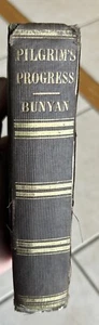 The Pilgrim's Progress by John Bunyan 1800’s Hardcover American Tract Society - Bild 1 von 10