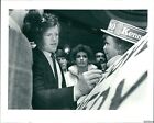 1980 Politics Senator Edward Kennedy Radisson Muehlebach Hotel 8X10 Press Photo