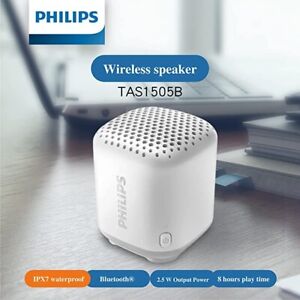 Philips Small Bluetooth Speaker - Portable & Waterproof with Good Sound