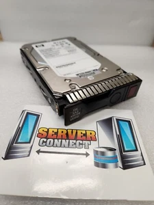 -- Zero Hours -- 652615-B21 HP 450GB 6G SAS 15K RPM LFF 3.5" SC HDD 653951-001 - Picture 1 of 2