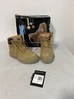 Brahma Steel Toe Work Boots Safety Brown Womens Size 7