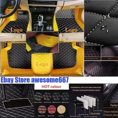 For Lexus RX330 RX350 RX400h RX450h Custom Car Floor Mats Carpets Waterproof Foto 1 de 4