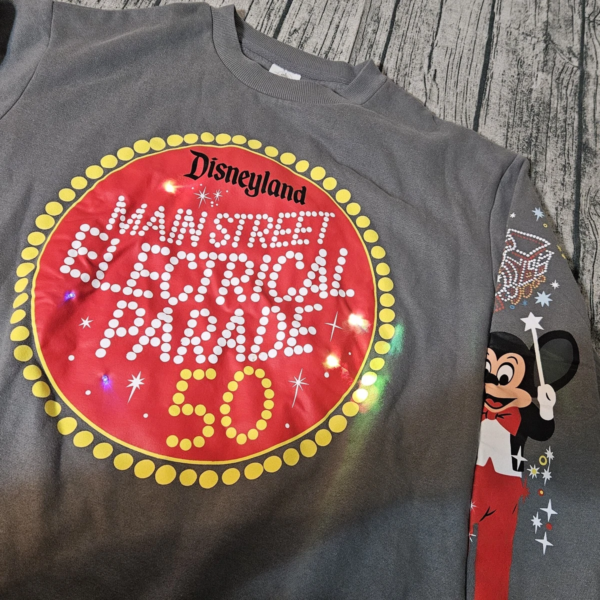 90s　ELECTRICAL PARADE ディズニー Tシャツ Lサイズ e2dab80299cdd26cb36eaf93b6e6bb