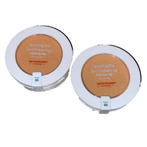 2 Neutrogena SkinClearing Mineral Powder Honey 85 Sealed 0.38 oz MicroClear - Picture 1 of 7