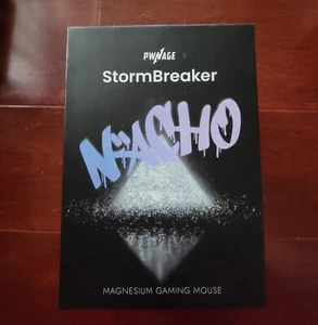 souris gaming stormbreaker pwnage nacho édition limitée neuve boite ouverte - Photo 1/2