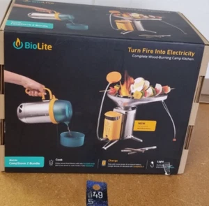 BioLite CampStove 2 Bundle - Complete Wood Burning Camp Kitchen (#549) $250 - Picture 1 of 14