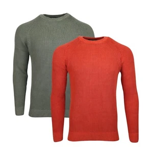 Para Hombres Zara Prendas de Punto Suéter Jersey Cuello Redondo Manga Larga Top 40-14 - Imagen 1 de 10