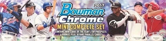 RARE 2017 Bowman Chrome Factory Set MINI REFRACTOR 1st Year RC Pick From List! - Image 1 of 1