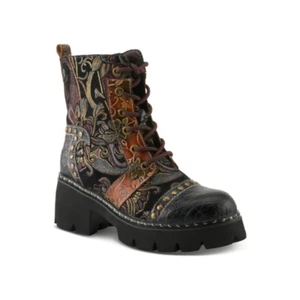 L'Artiste Severity Combat Platform Boot - Picture 1 of 12