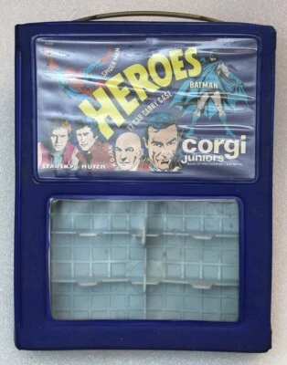 Vintage Corgi Juniors Heroes 12 Car Carry Case - Image 1 of 4