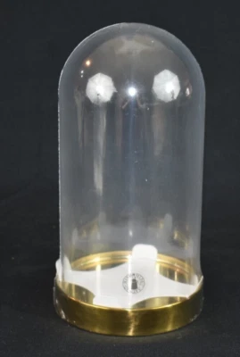 IKEA Begavning Glass Cloche Dome 7" Base Color Latón NUEVO 703.439.38 Foto 1 de 4
