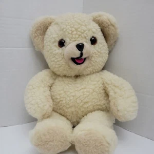 Vintage 1986 Snuggle Teddy Bear Russ Berrie Fabric Softener 15" Plush Lever Bros - Picture 1 of 10