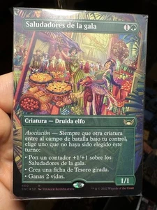 Gala Greeters • Spanish Foil • SEALED IN WRAPPER • Borderless Box Topper • MTG - Picture 1 of 2