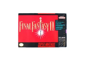 Final Fantasy 2 SNES CIB Great Condition! - Picture 1 of 14